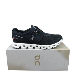 On Running Cloud 5 Black White Shoes Womens Size 8 NEW